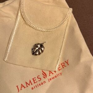 James Avery RETIRED monstera leaf charm